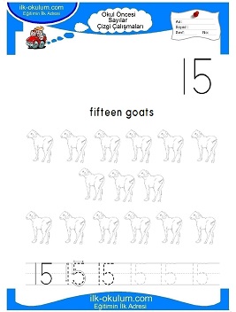 Çocuklar İçin Çizgi Çalışma Sayfaları 